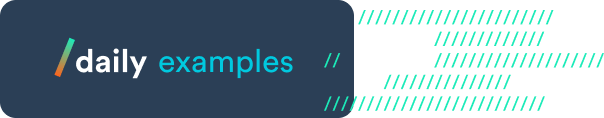 Daily Examples